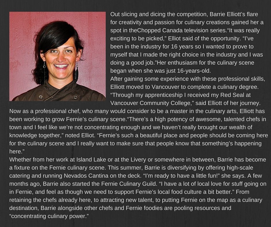 About #ChefBarrie